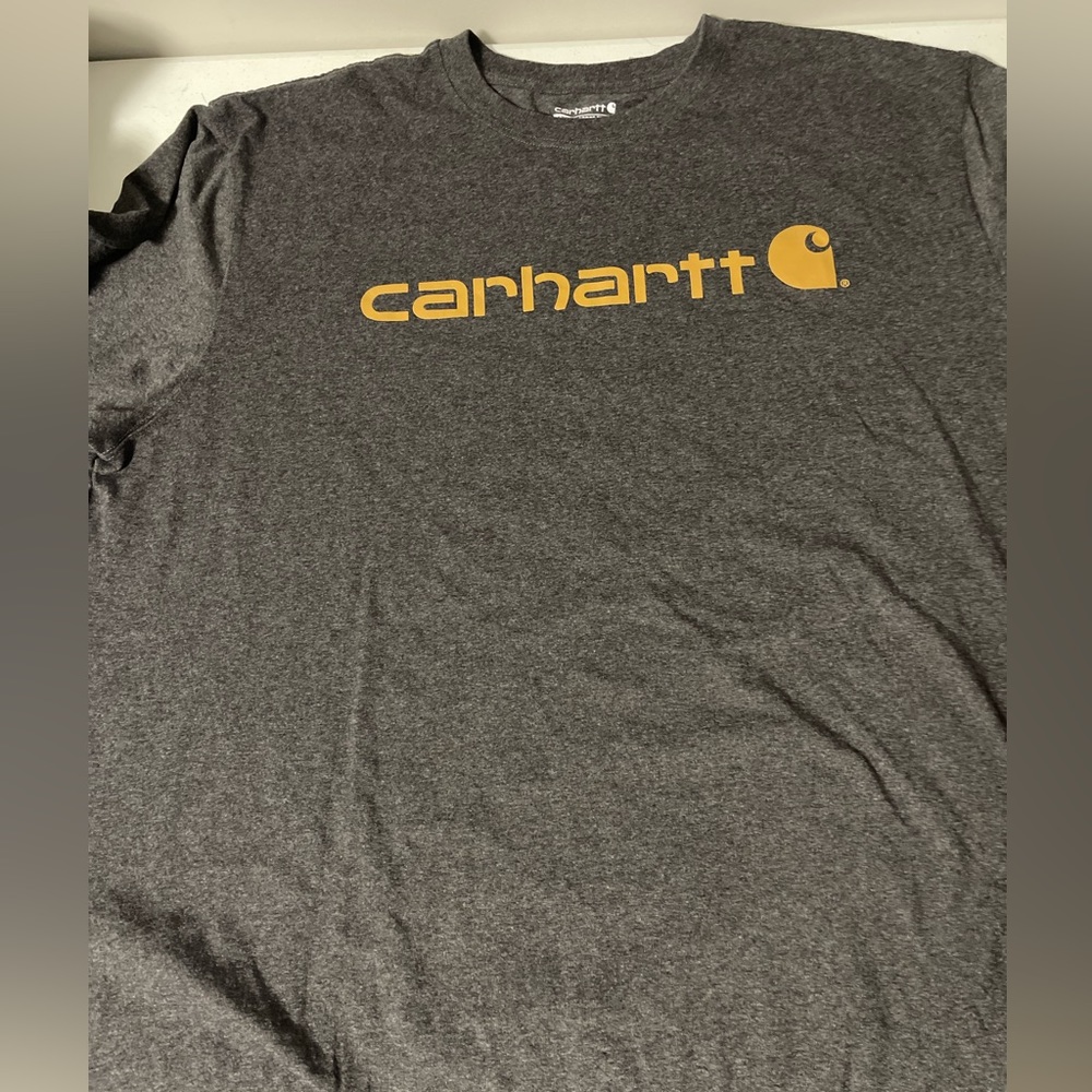 Carhartt Short Sleeve Loose Fit Logo Crew Neck Men’s Size 2XL